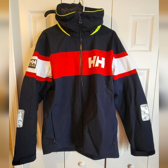 Helly-Hansen Mens Salt Flag Jacket XL Navy